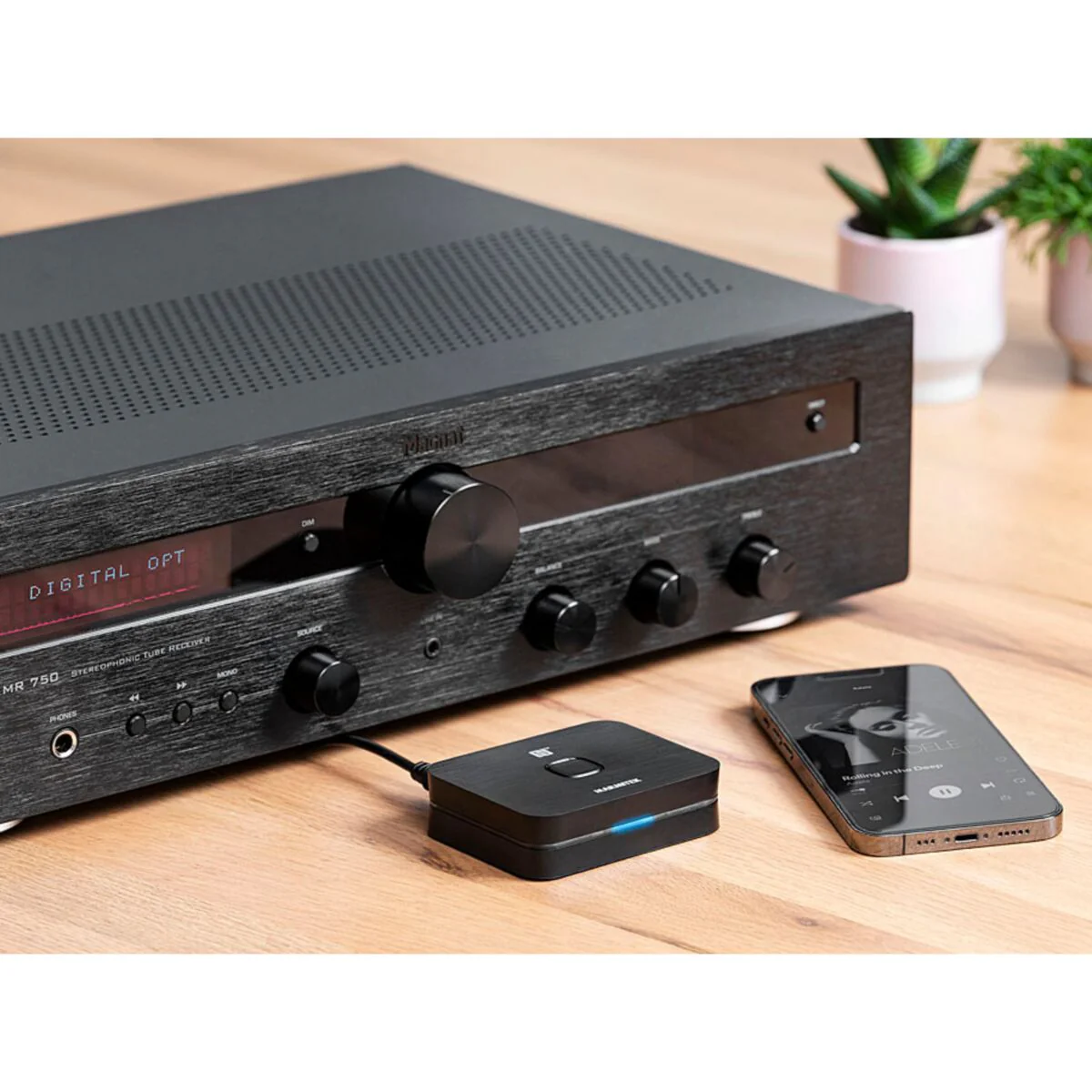 Marmitek BoomBoom 93 Bluetooth Receiver Multipair AptX NFC Optical port