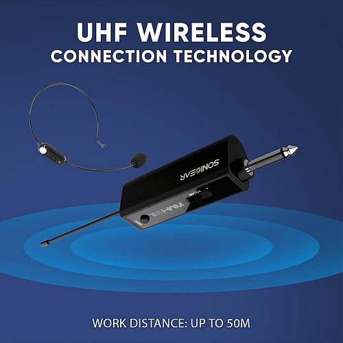 SonicGear WMH 100 UL Wireless Headset Microphone