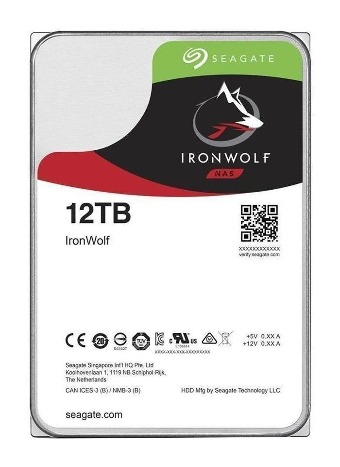 Seagate Ironwolf 12TB HDD SATA 3.5'' NAS