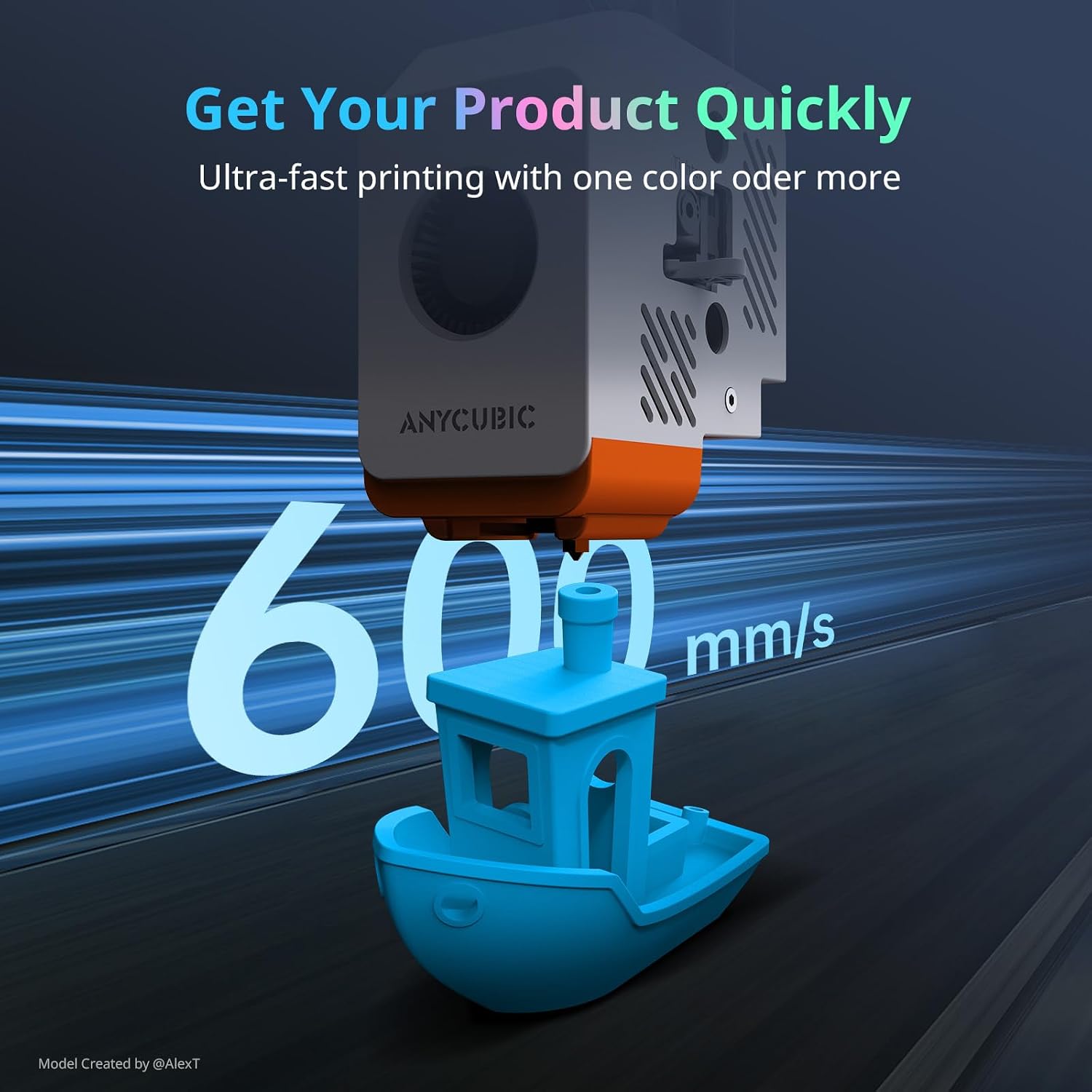 Anycubic 3D Printer Kobra S1 Max Combo Multicolor With Ace 2 Pro (Filament Box with Drying Capability)