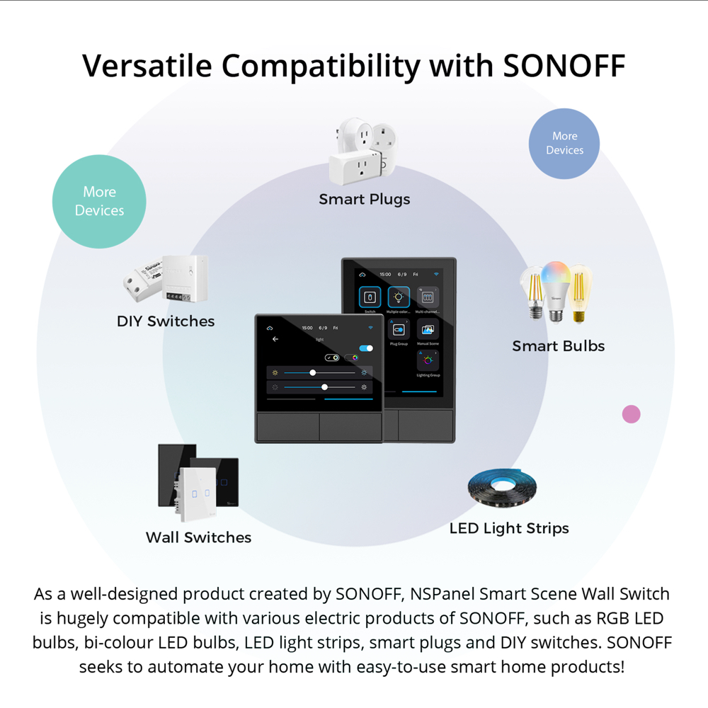 Sonoff NS Panel (touch screen )