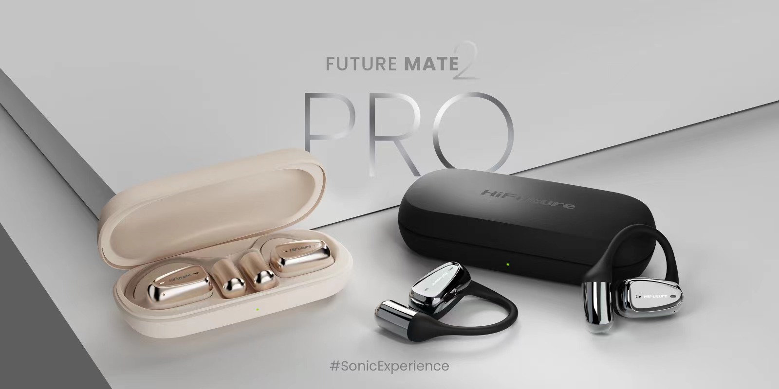 HiFuture Headphones Open Ear FutureMate 2 PRO Black