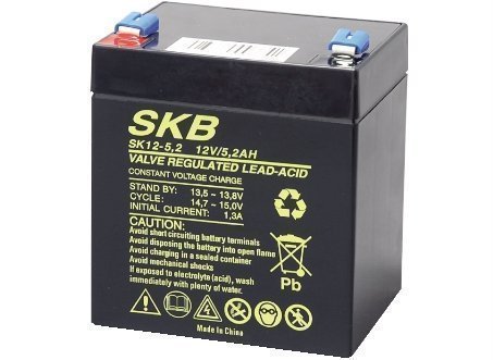 SKB Lead Acid Battery 12V 5.2AH SK12-52