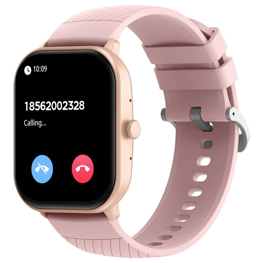 Denver Smartwatch with Call Function, Blood Pressure, SWC-187RO Rose