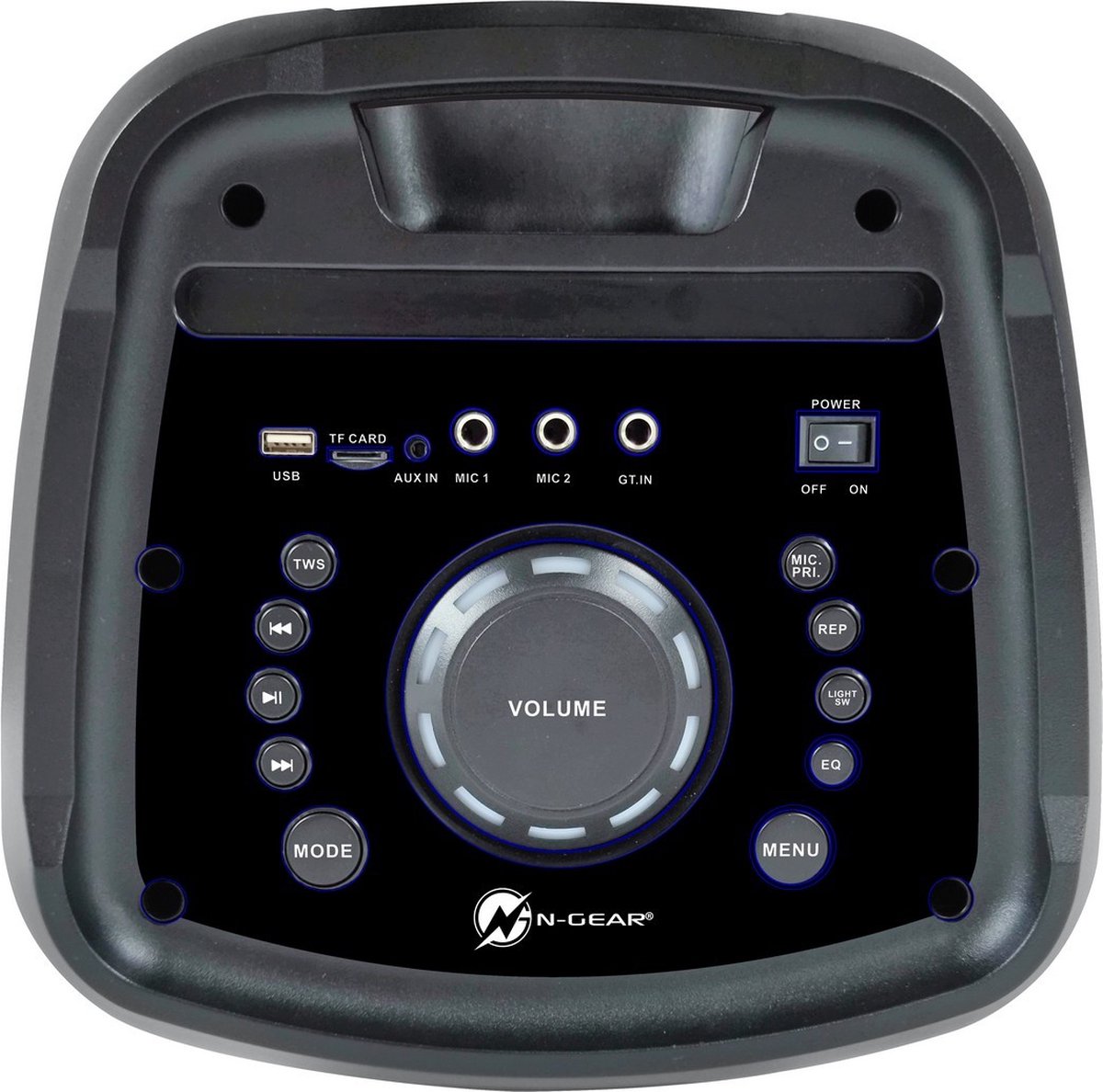 N-Gear JUKE 808 LGP Portable Karaoke Speaker with Lights