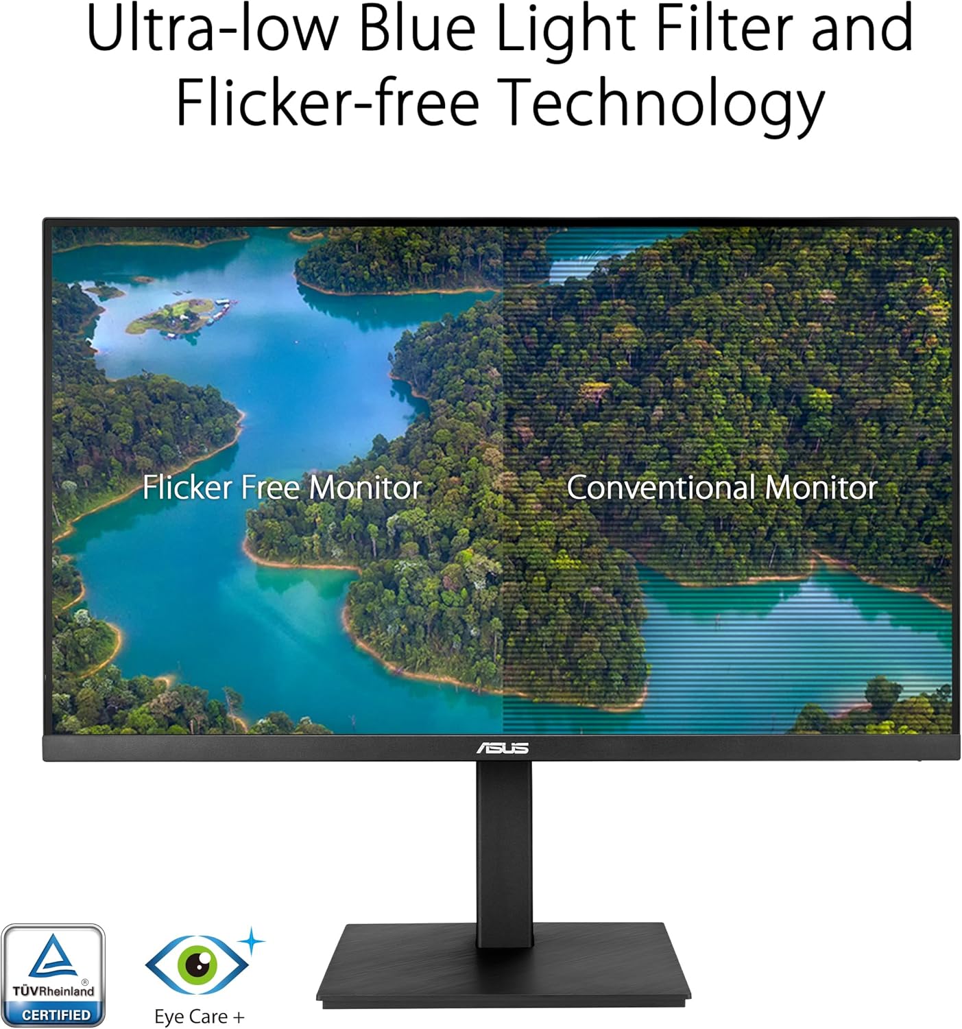 ASUS Monitor Business 27'' 4K 60Hz HDR10 Frameless Ergonomic Speakers VA27UQSB