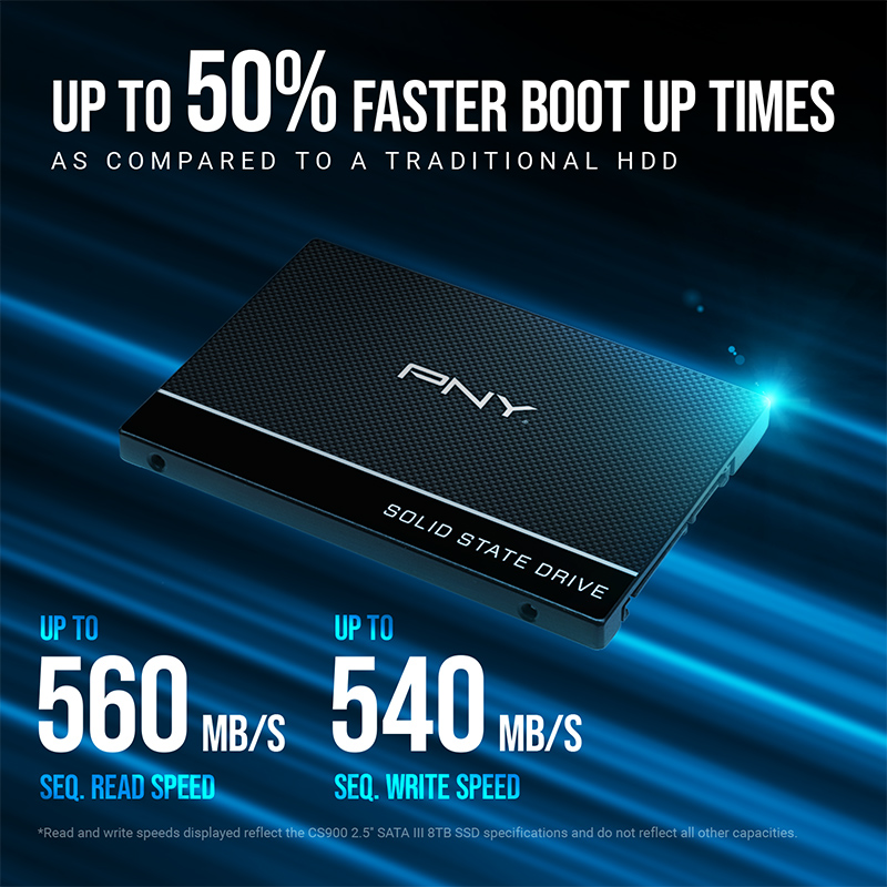 PNY SSD SATA III 1TB CS900
