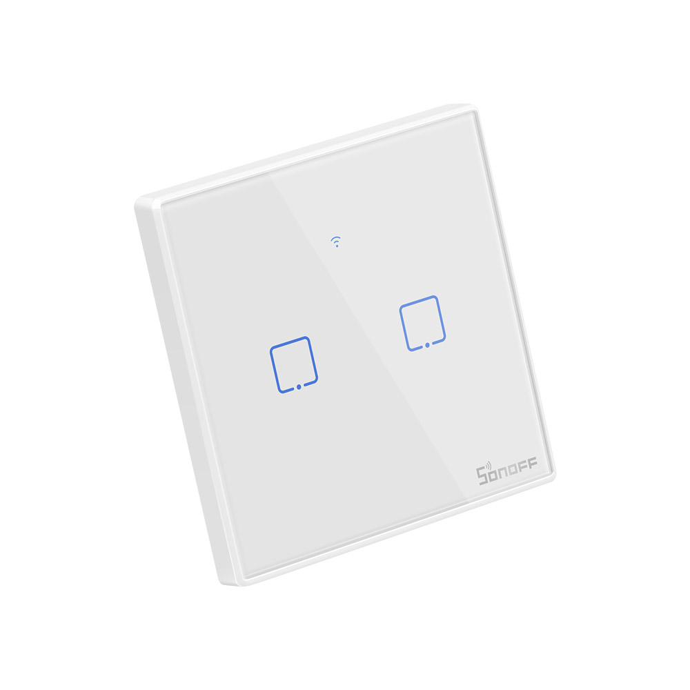 Sonoff T2 UK 1C WiFi Smart Wall Touch Switch White