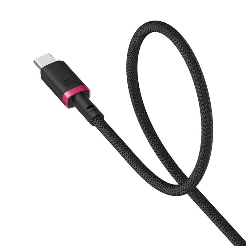 Baseus Cable USB-C to USB-C Dura Braided 1.0m 100W Black+Red