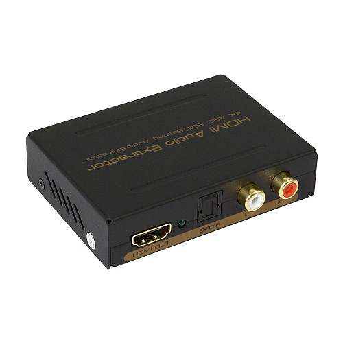DigitMX DMX-CHHS3 HDMI TO HDMI+Audio (SPDIF+2RCA) Converter 4K