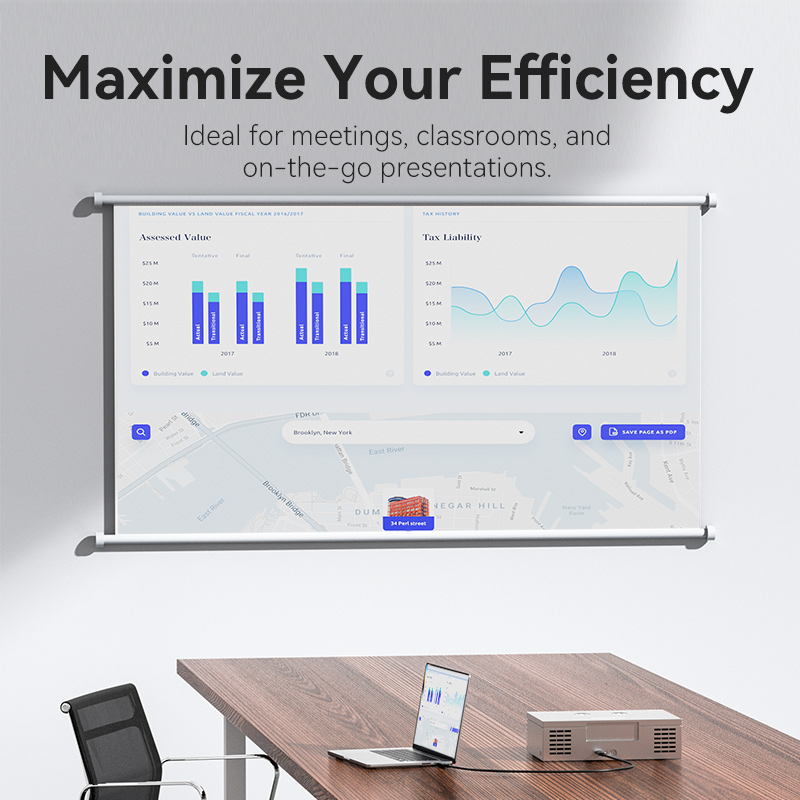 Vention DisplayPort to HDMI Cable 4K30Hz 1.0m PVC HFOBF