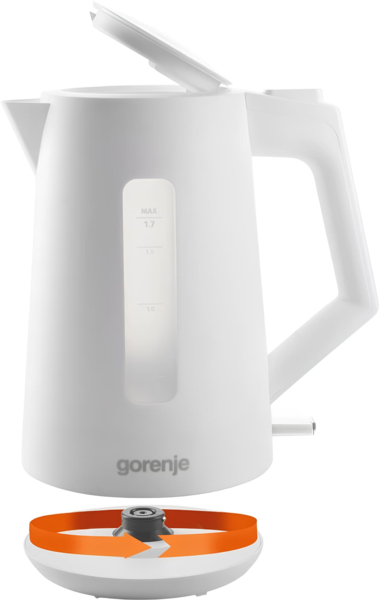 Gorenje Kitchen Kettle 2200W 1.7L K17OPW White