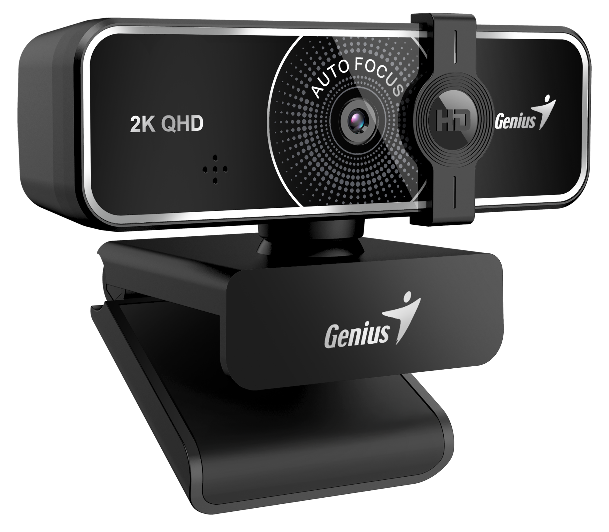 Genius PC Web Camera 2K w/Tripod, AF USB-A+C FaceCam 3000AF