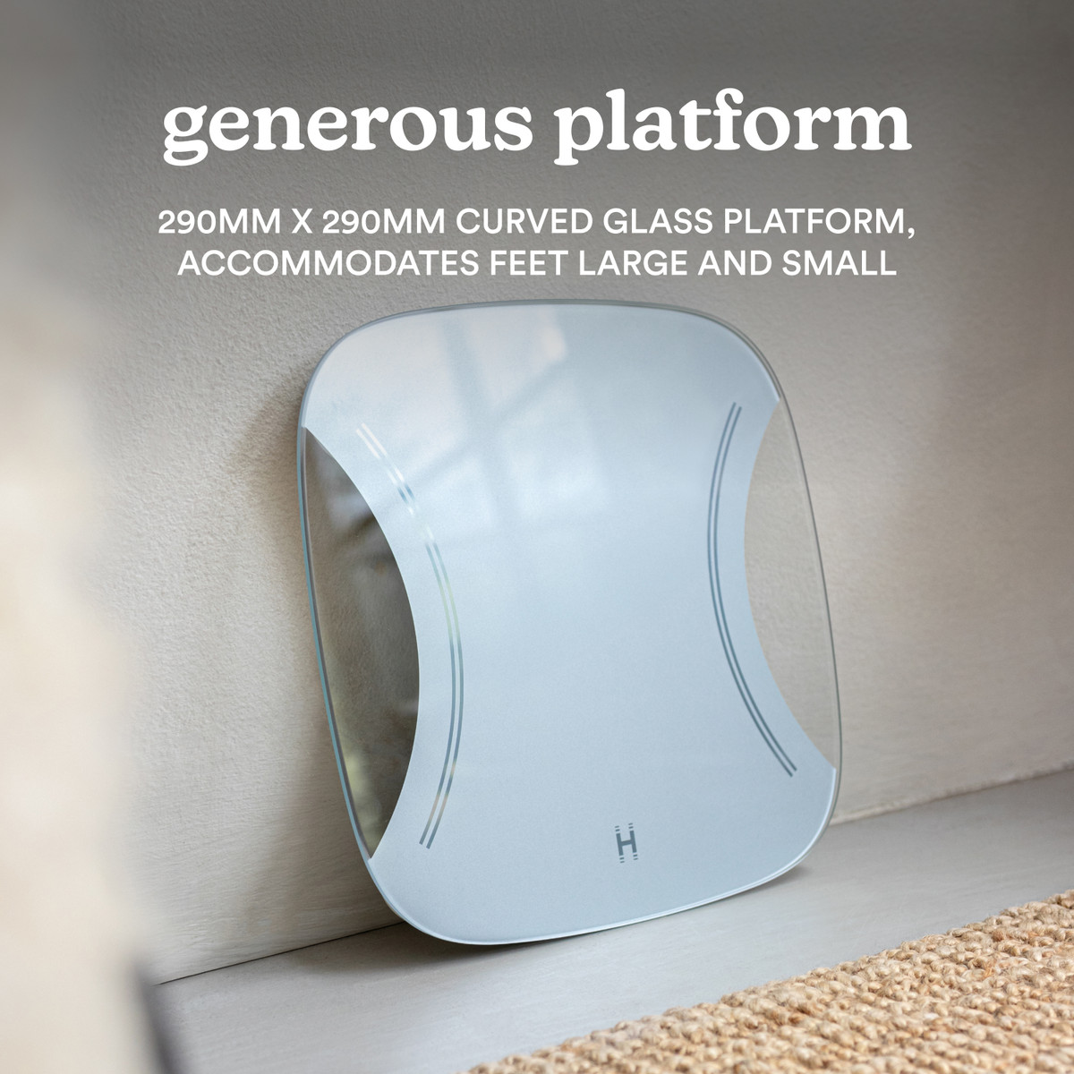 HoMedics Body Scale Essential SCL-B125 Grey