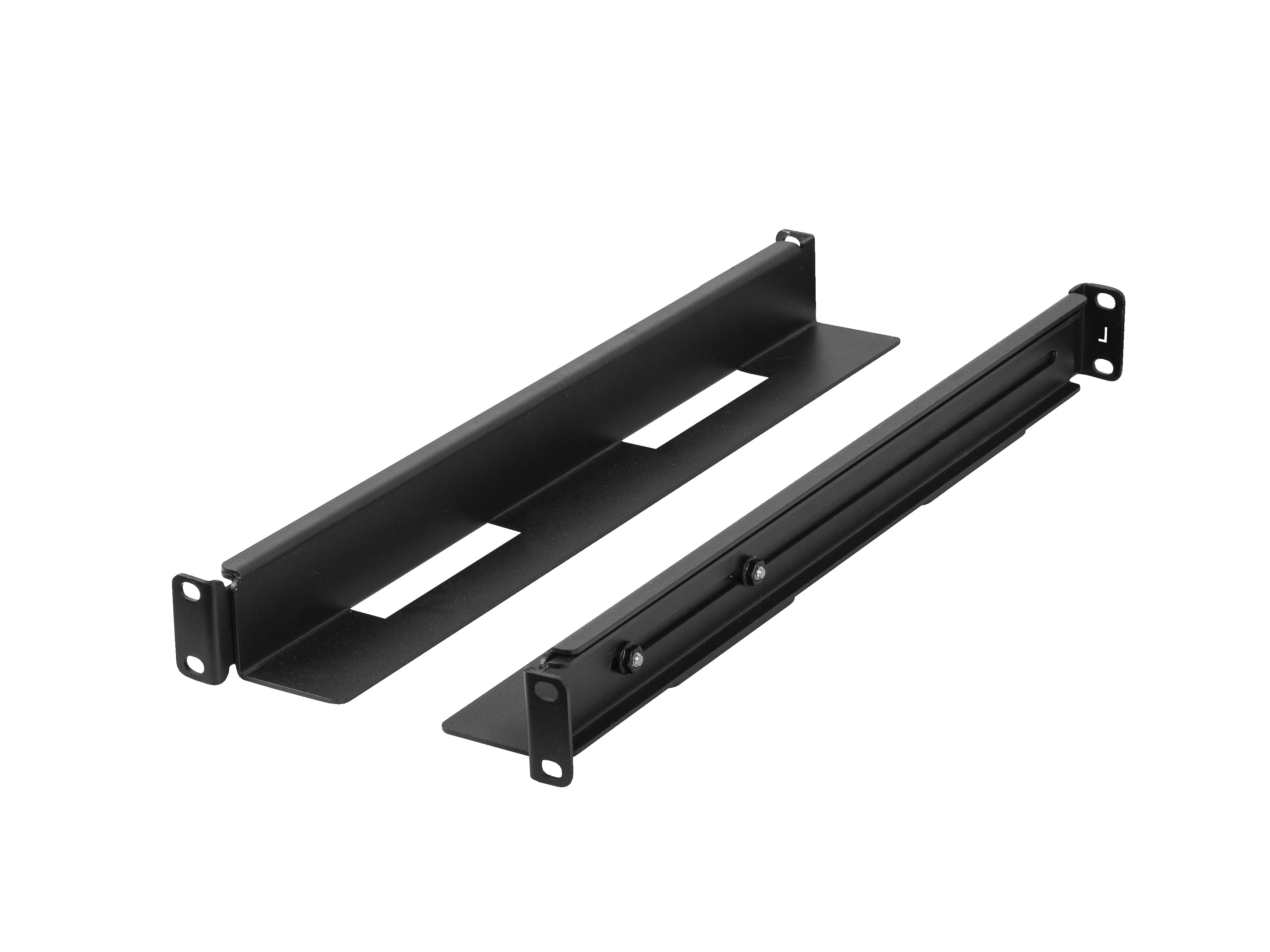 Lanberg Rail Kit Sliding Adjustable 397-680mm for 19" Rack Cabinet 90kg Black