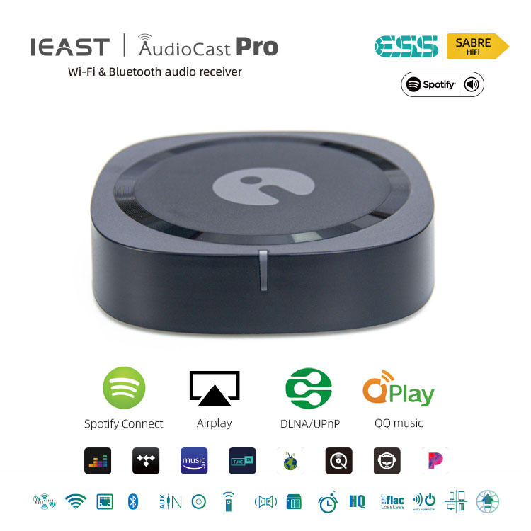 iEast PRO M50v2 WIFI & BT Multiroom Receiver