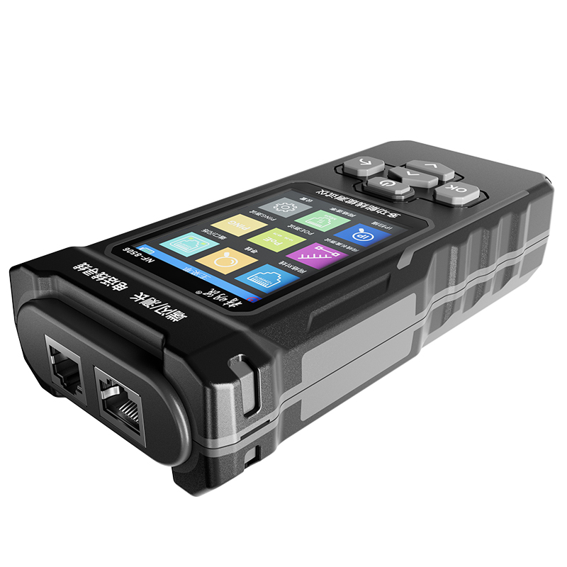 Noyafa Multi-Function Cable Tester with PoE Detection, Cable Length Measurement, Port Flashing, PING Testing & NCV Function NF-8506