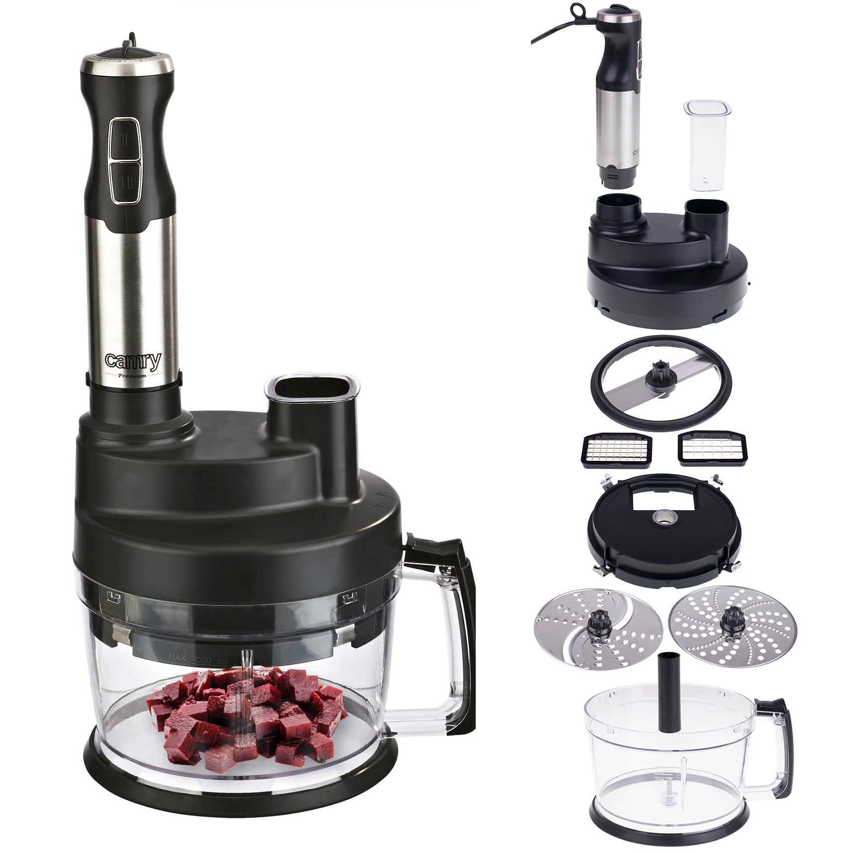 Camry CR4623 Hand Blender 14in1 Set 1600W
