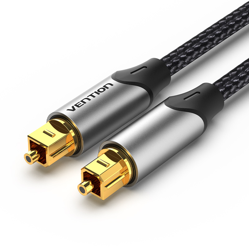 Vention AUDIO Optical Cable Aluminum 2.0m Grey BAVHH
