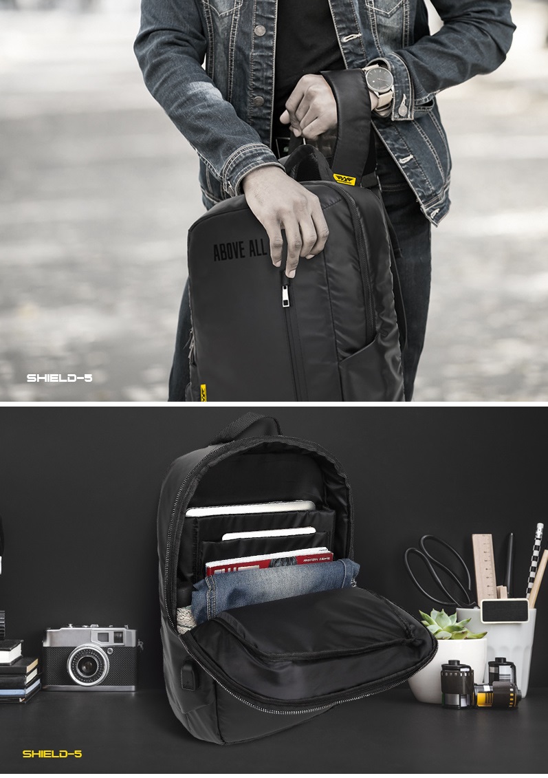 Armaggeddon SHIELD 5 Anti-Theft Gaming Bag Black