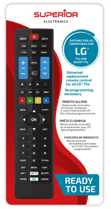 Superior LG Replacement TV Remote Control SMART