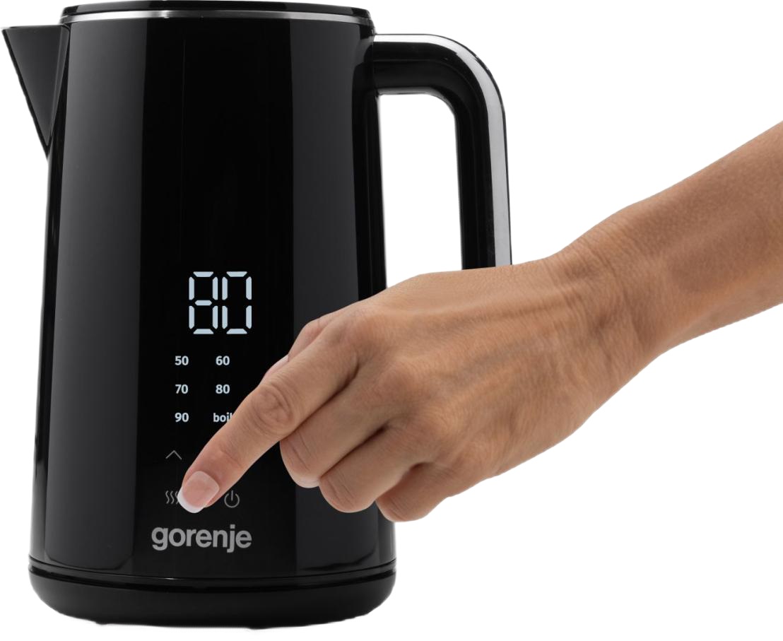 Gorenje Kitchen Kettle 2200W 1.5L Cool Touch & Temperature Control K17DWD