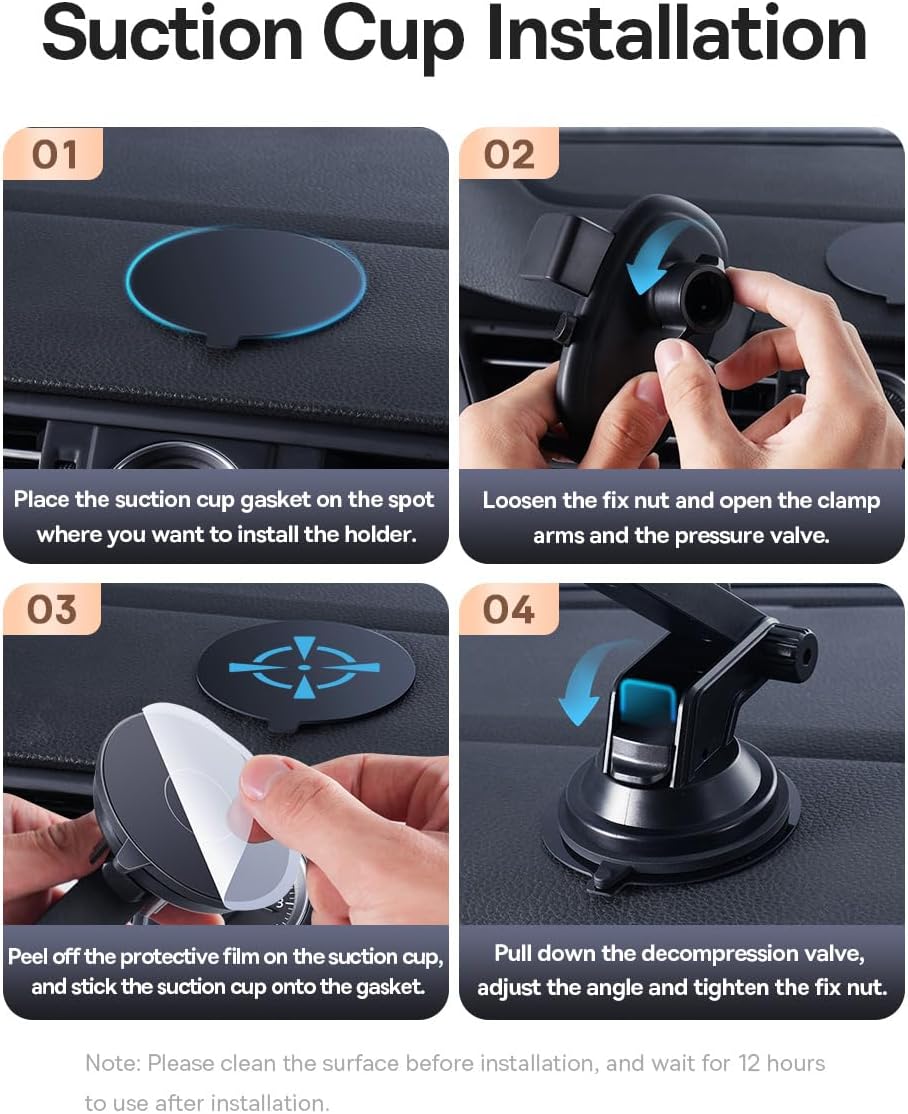 Baseus Car Holder Dash/Wind Gravity Telescopic Suction UltraControl Pro Series Black