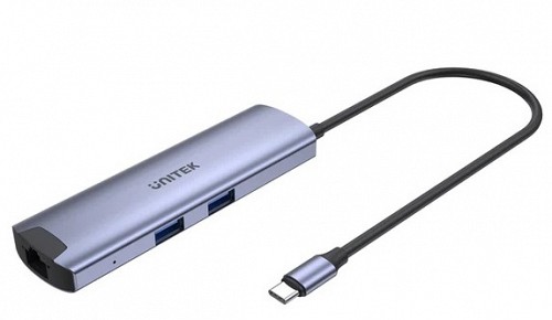 Unitek USB-C Hub USB3.0 HDMI/GB/PD100W H1112F