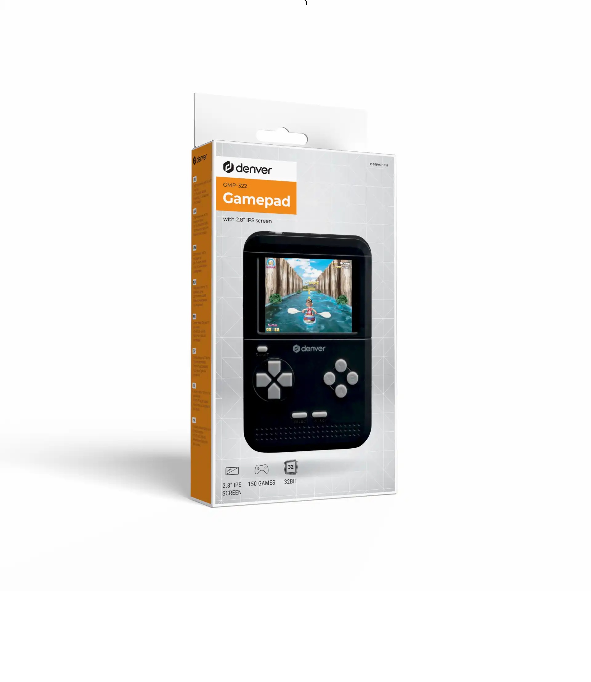 Denver Kids Gamepad with 150 Games 2.8'' Display 640x480 GMP-322