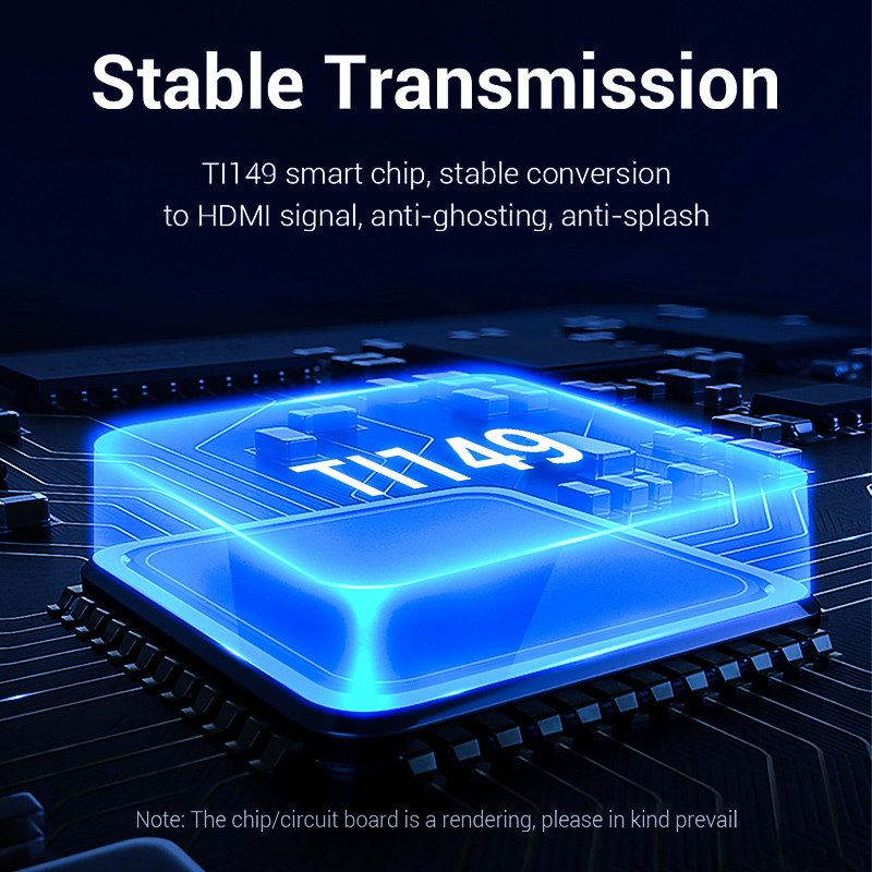 Vention DisplayPort Cable to HDMI 4K30Hz 2.0m HAGBH