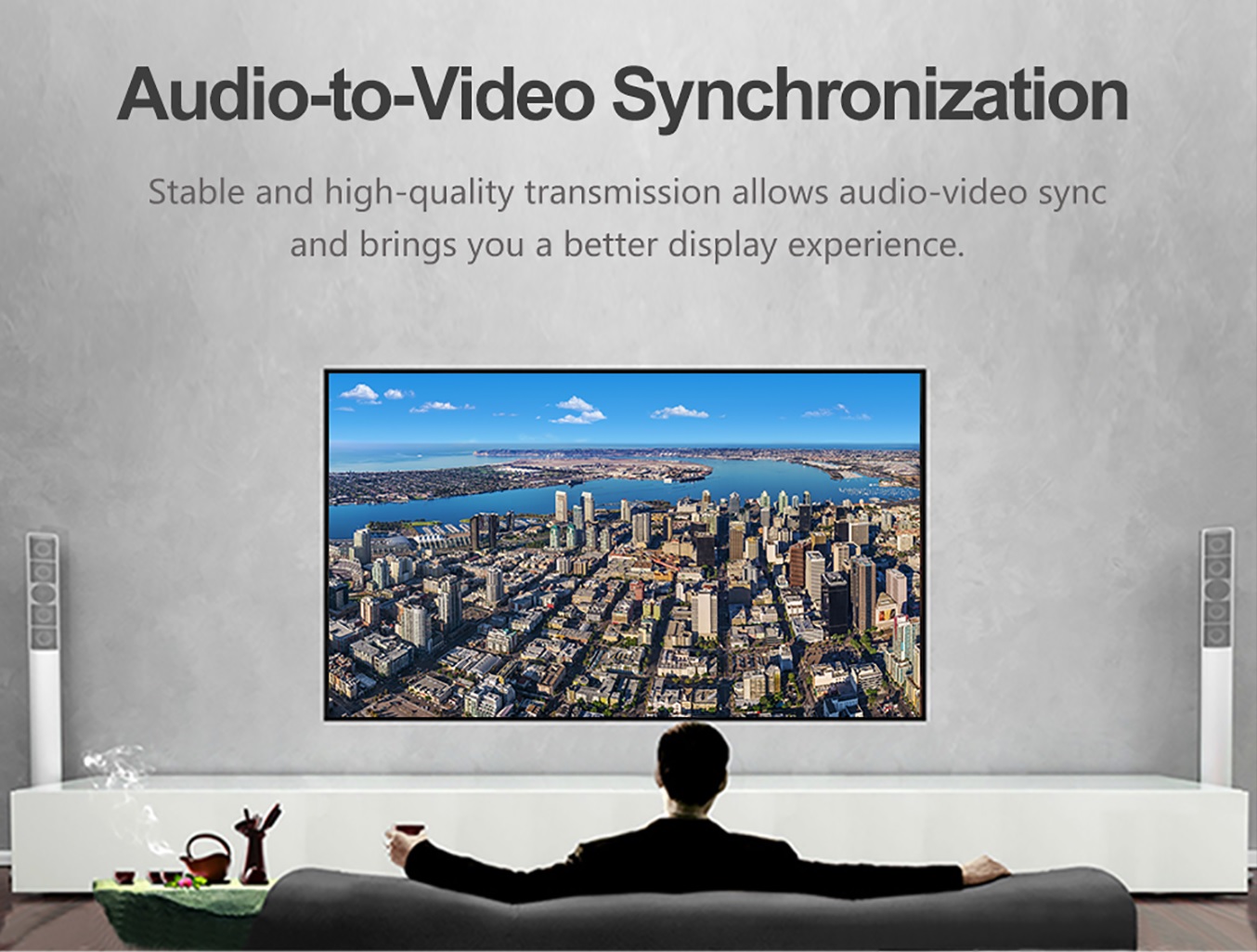 Unitek Y-C608BK DisplayPort 1.2 Cable 4K60Hz 2.0m