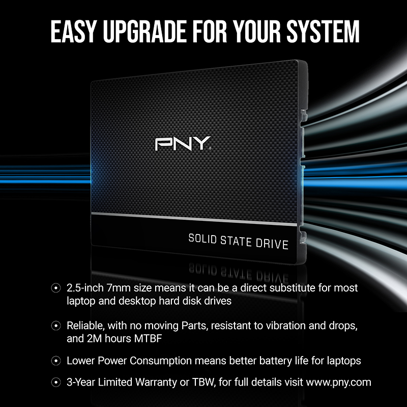 PNY SSD SATA III 1TB CS900