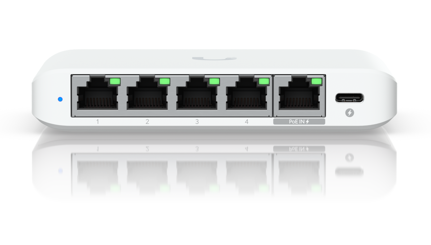 Ubiquiti UniFi 5-Port 2.5GbE Switch with PoE In USW-FLEX-MINI USW-FLEX-2.5G-5