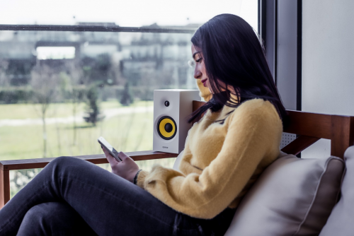 Edifier R1080BT Active Speakers BT/AUX/Line-In White