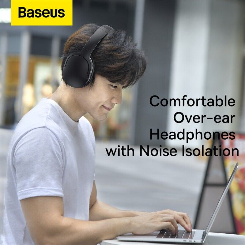 Baseus Encok Wireless Headphone D02 Pro Black