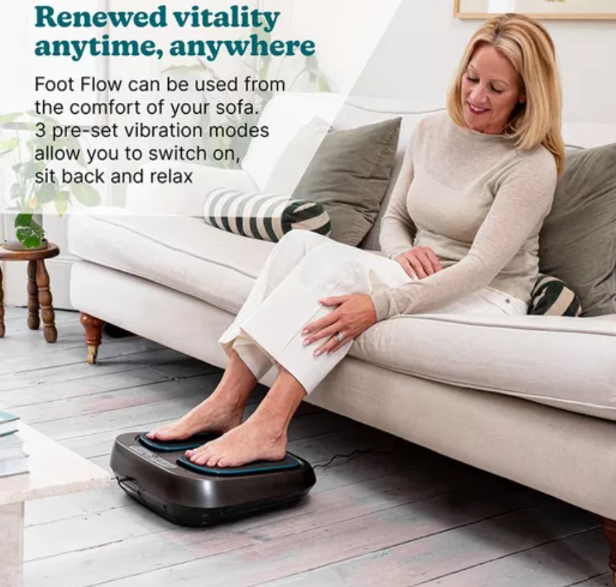 HoMedics Foot Massager Heat & Motion Therapy PSL-2000H (Foot Flow)