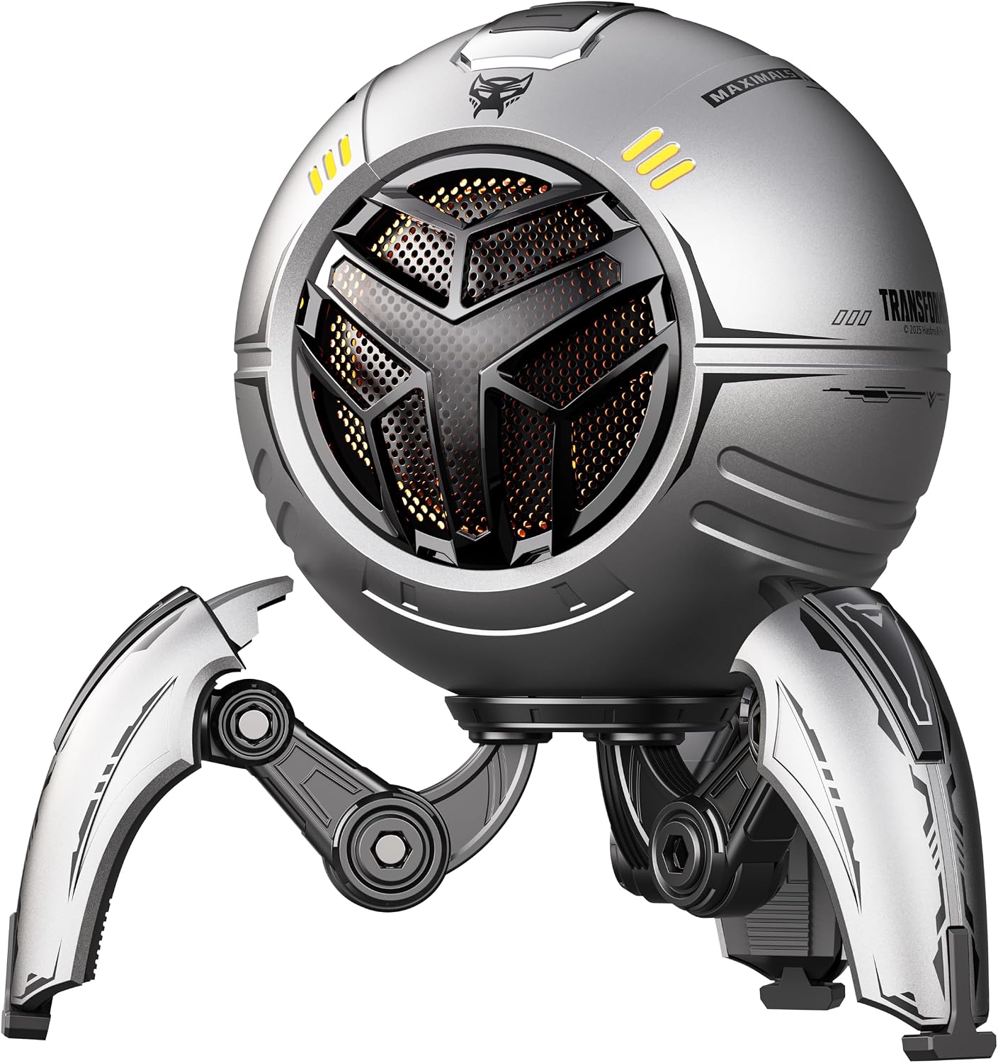 Transformers Portable BT Speaker, Hi-Fi 57mm Driver,  RGB Speaker with Detachable Foldable Tri-Pedal Stand, TF-Y17 PRO Gray