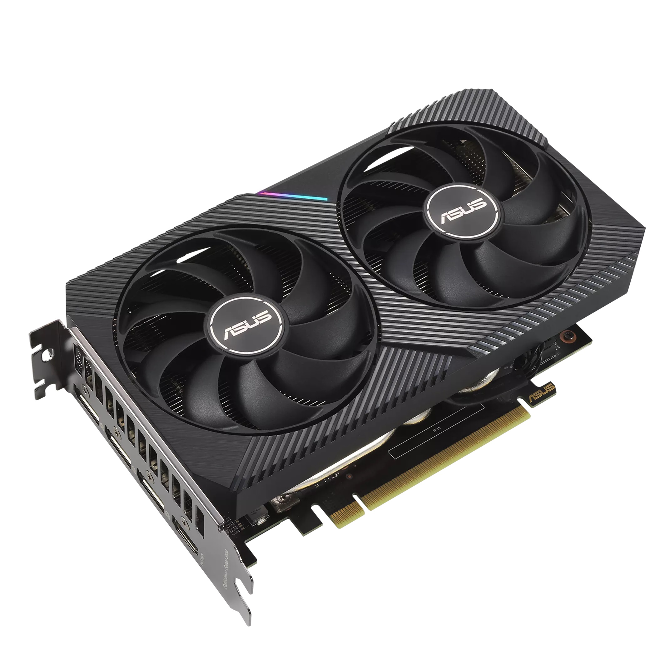 ASUS GPU Graphics Video Card GeForce RTX 3060 12GB GDDR6 Dual Fan OC V2 3x DisplayPort, HDMI DUAL-RTX3060