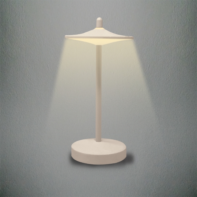 KELU SAKE USB-C Rechargeable IP44 Aluminium Lamp 130LM Sand