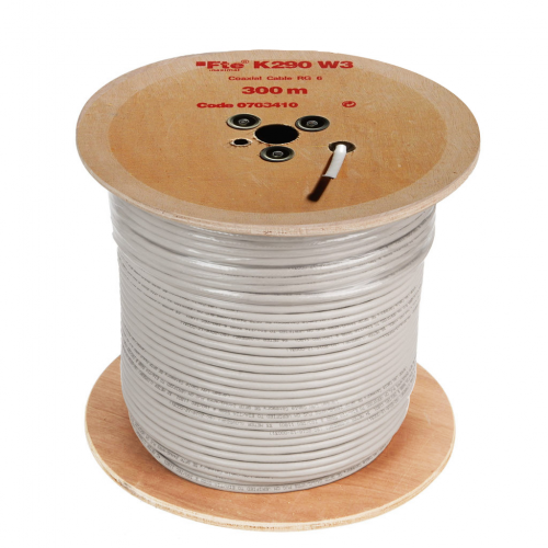 FTE K290W3 Coaxial Cable RG6 300m