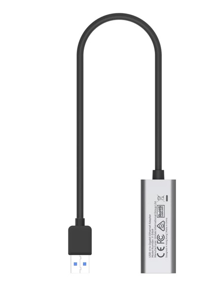 Unitek Converter USB-A to LAN Gigabit Ethernet Alum Y-3464