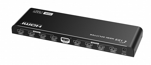 Lenkeng HDMI Splitter 2.0 4K60Hz Scaler 1x8 LKV318HDR-V3.0