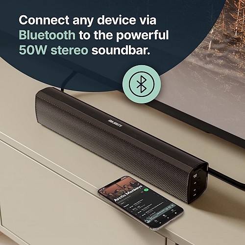 Majority Soundbar BOWFELL 2.1 50W BT/USB/Optical