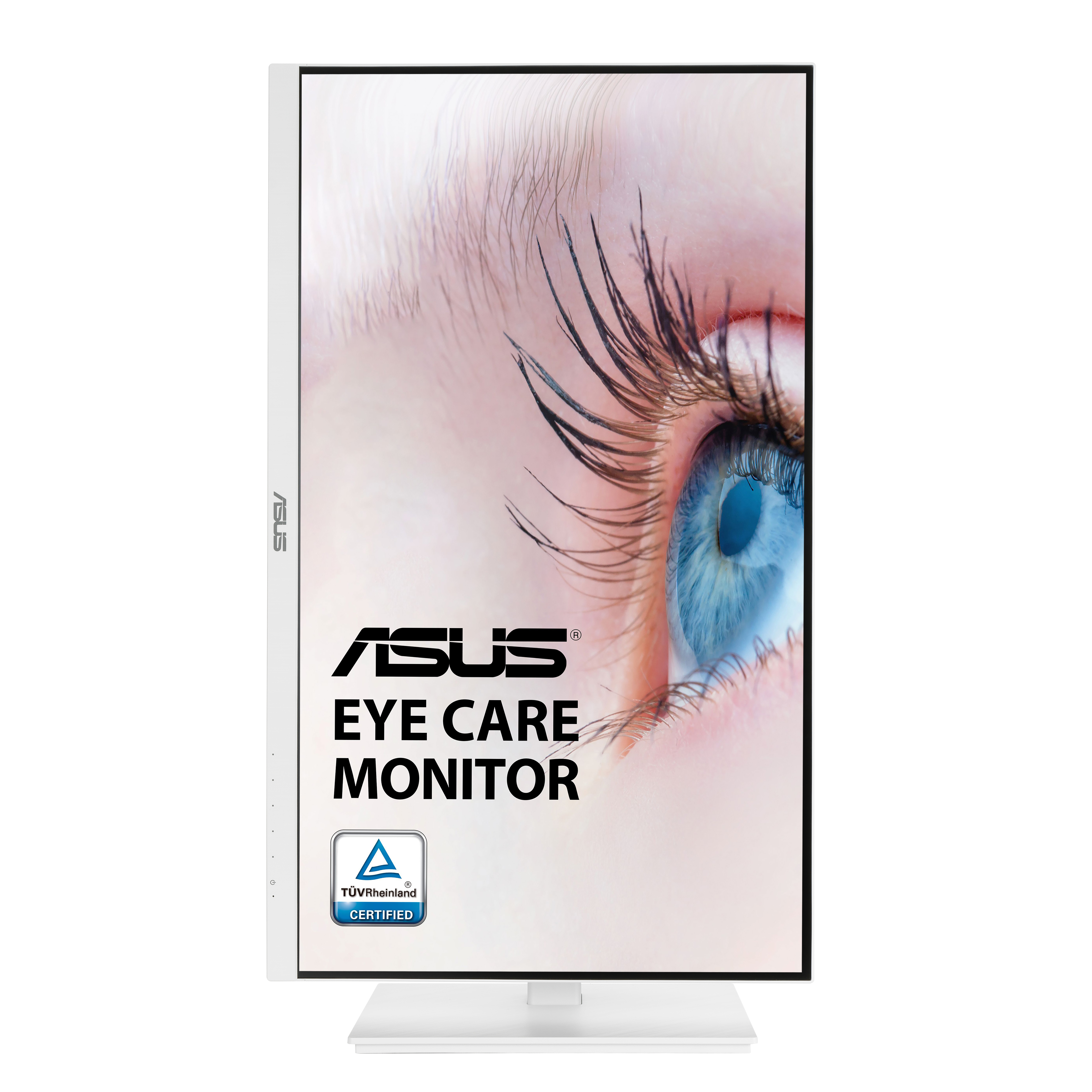 ASUS Monitor EyeCare 27'' FHD 75Hz Ergonomic USB Hub Speakers Frameless White VA27DQSB-W