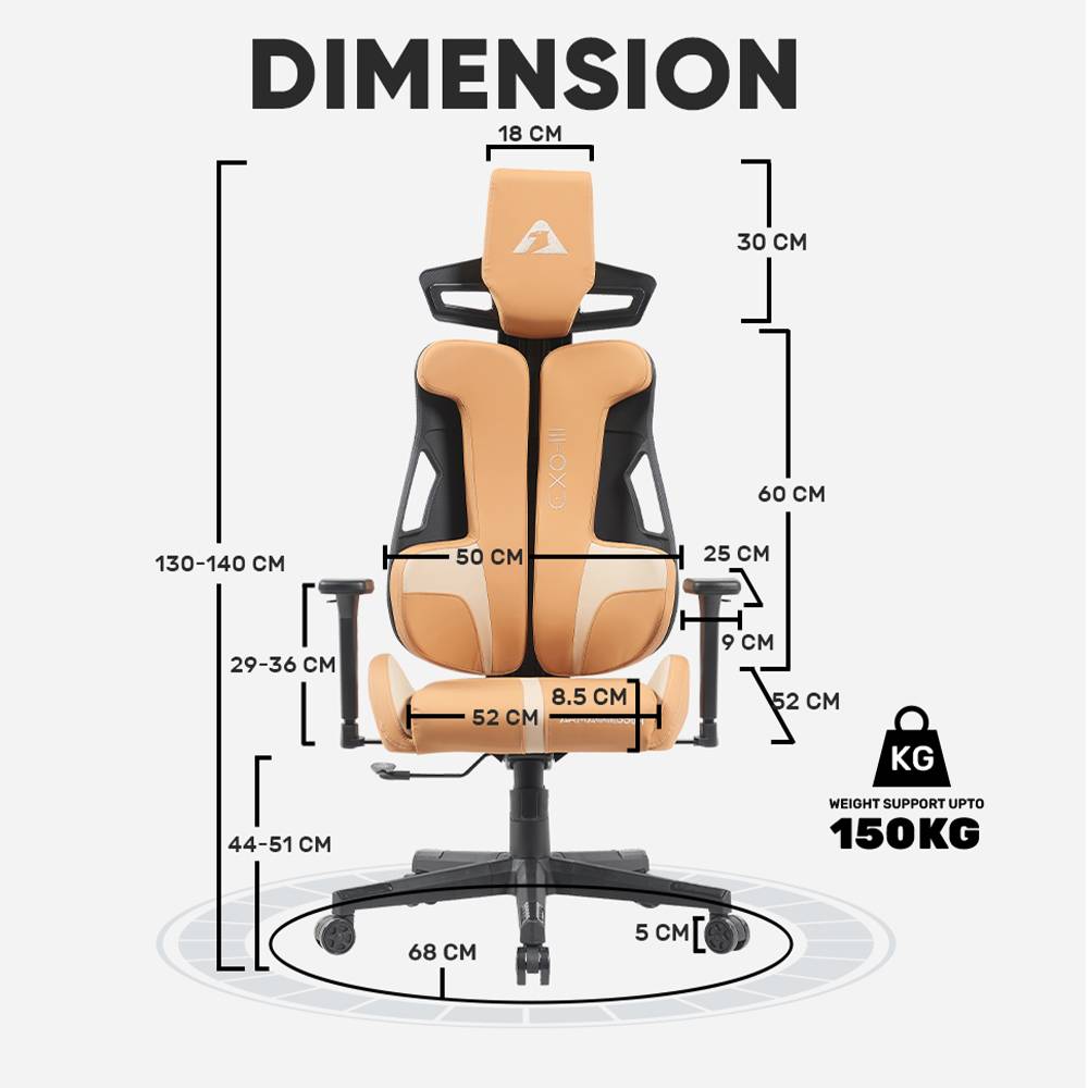 Armaggeddon Gaming Chair PU Leather EXO-III Gravity
