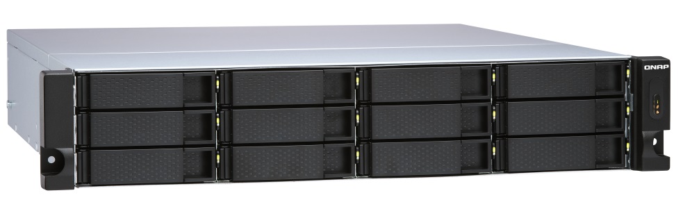 QNAP 12-Bay Rackmount JBOD Storage Enclosure with Redundant PSU TL-R1200S-RP