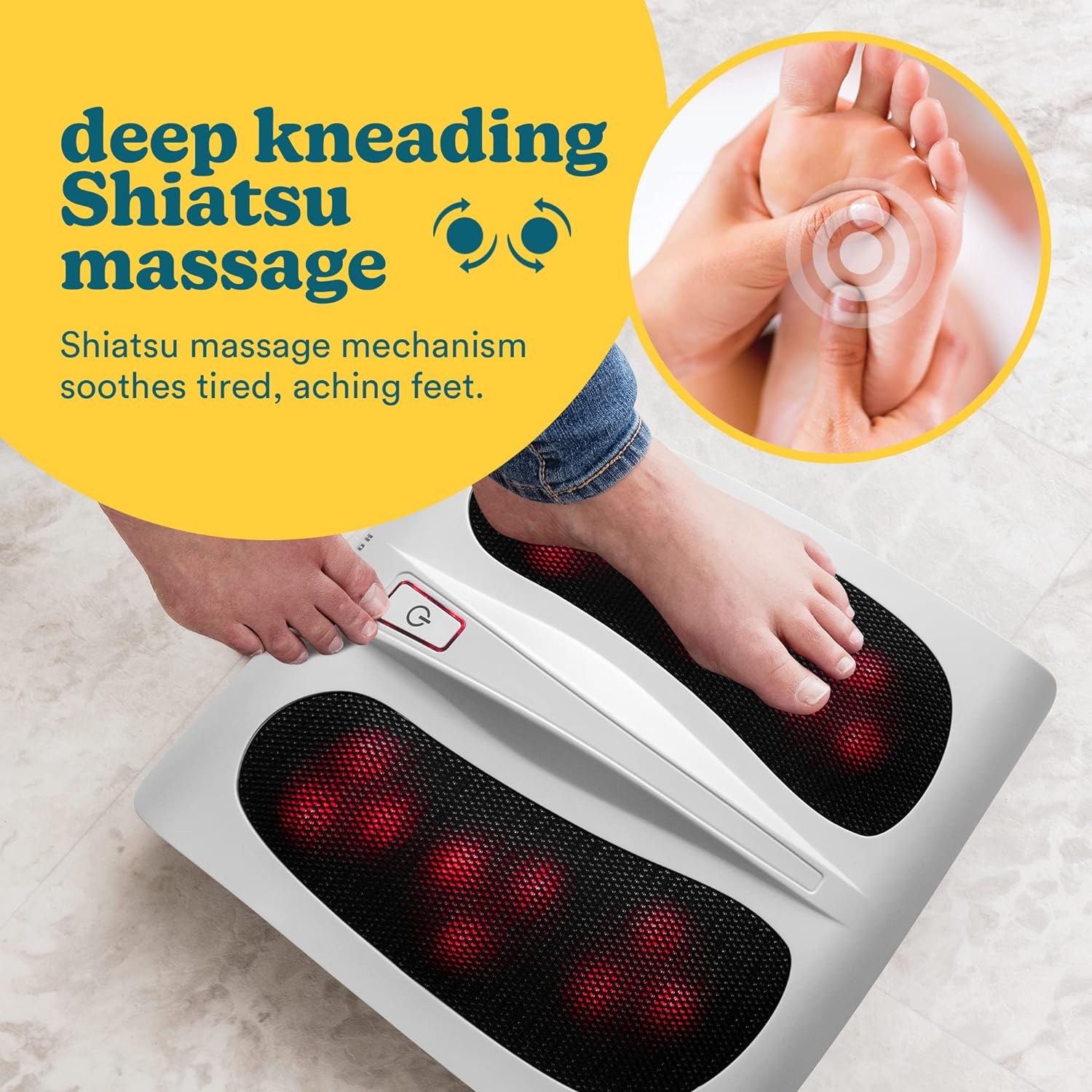 Homedics Massage Foot Deluxe Shiatsu FM-TS9