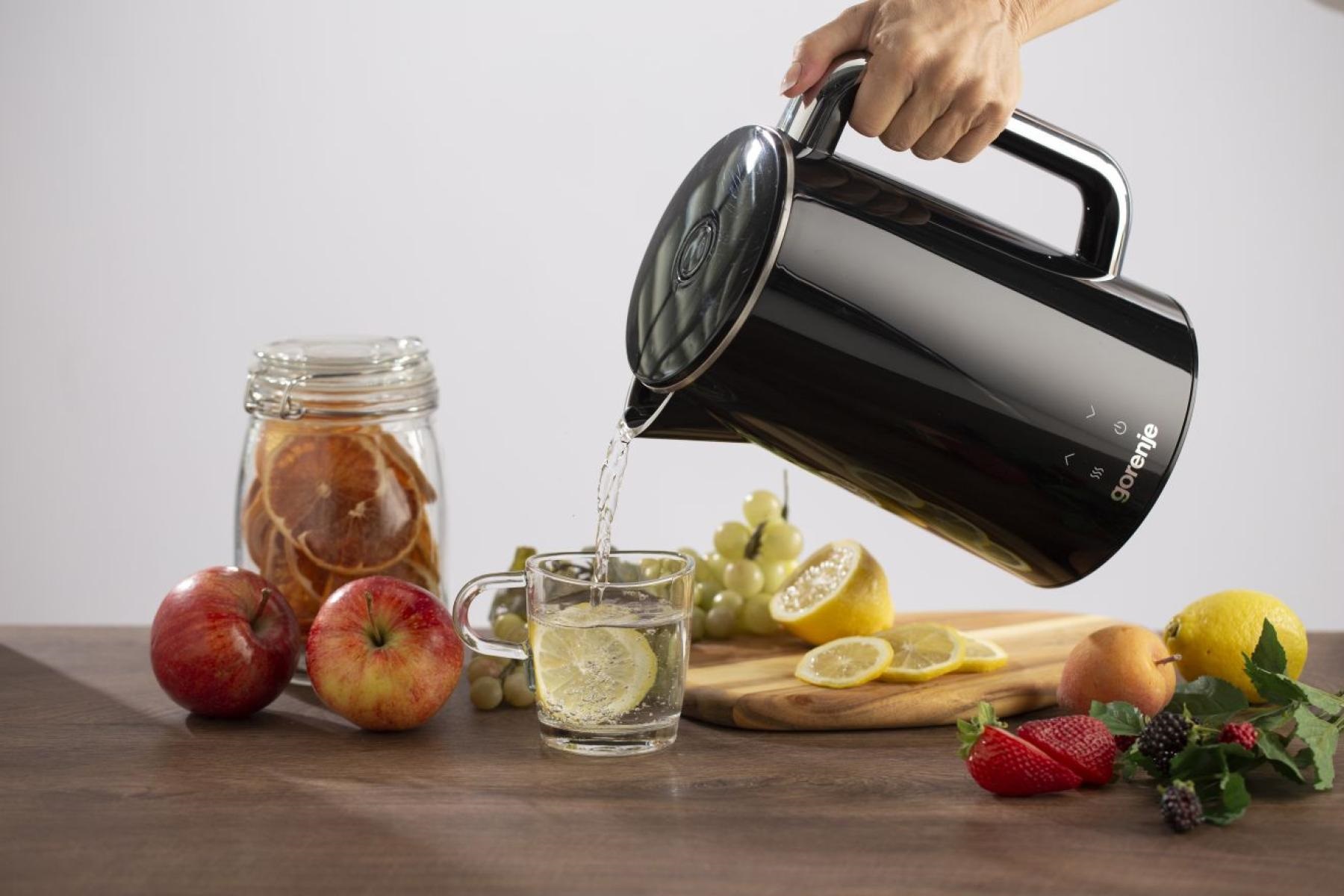 Gorenje Kitchen Kettle 2200W 1.5L Cool Touch & Temperature Control K17DWD