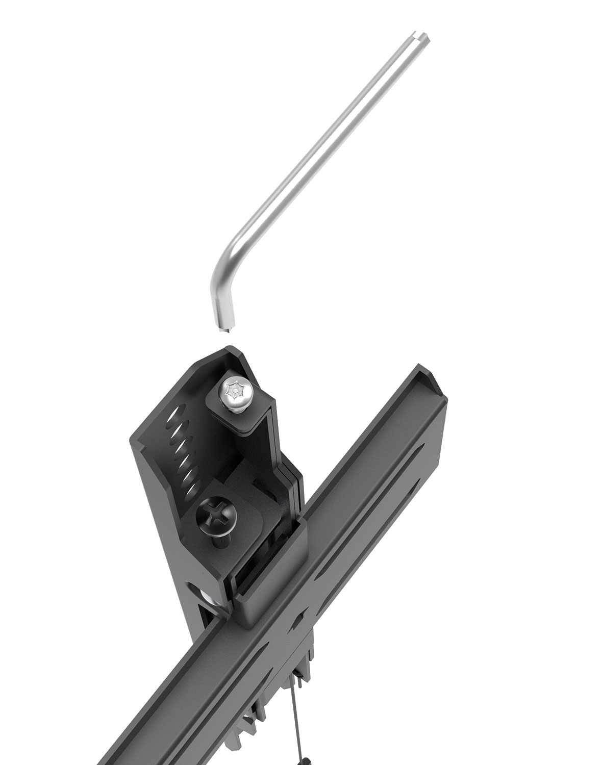 AV:Link 800x400 Heavy Duty TV Wall Mount Lockable by Padlock Max Weight 90Kg 129.158UK