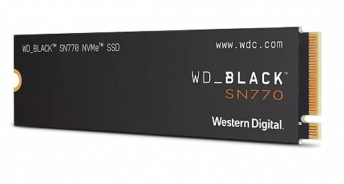 Western Digital SN770 M.2 NVMe Gen4 500GB SSD Black WDS500G3X0E